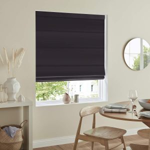 Salem Aubergine Roman Blind