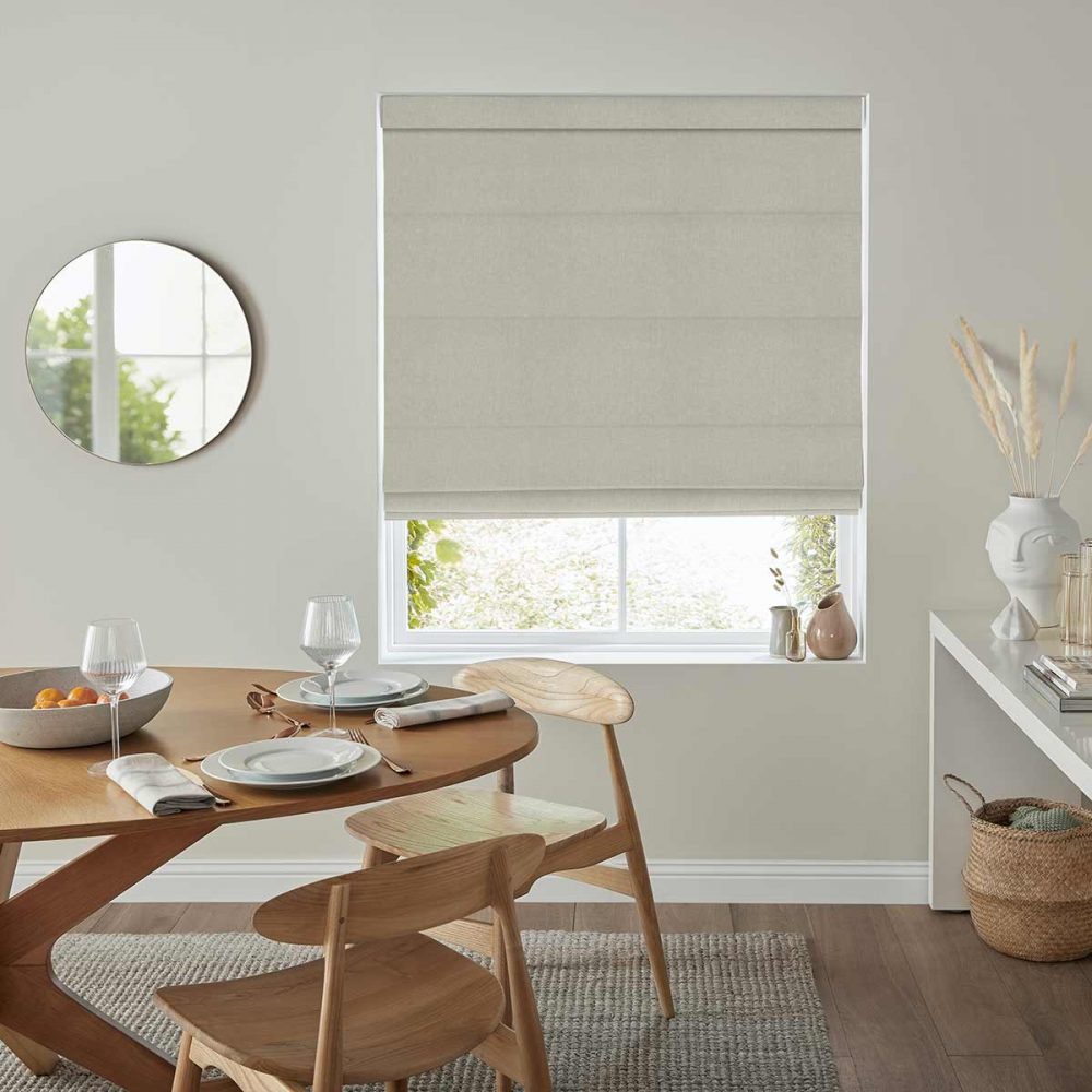 Denver Linen Roman Blind