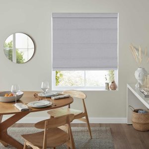 Denver Silver Roman Blind