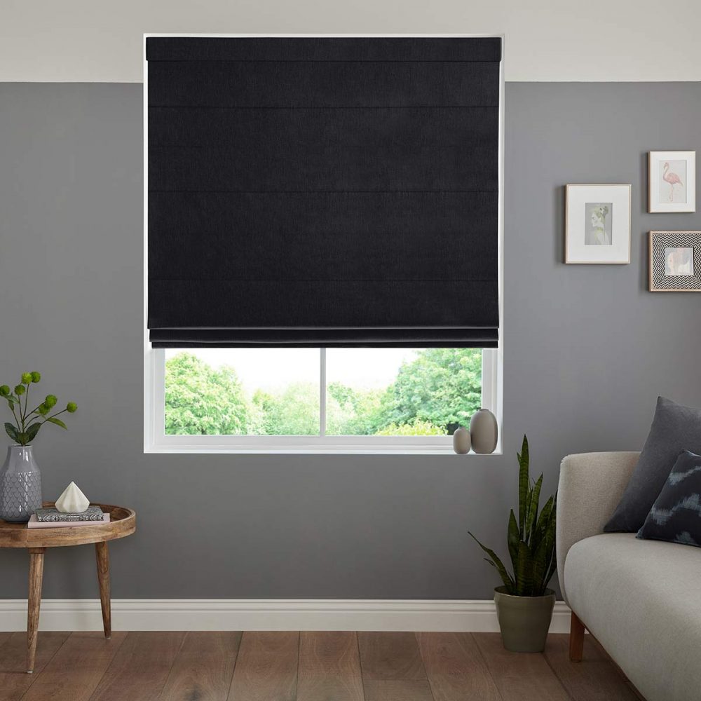 Denver Noir Roman Blind