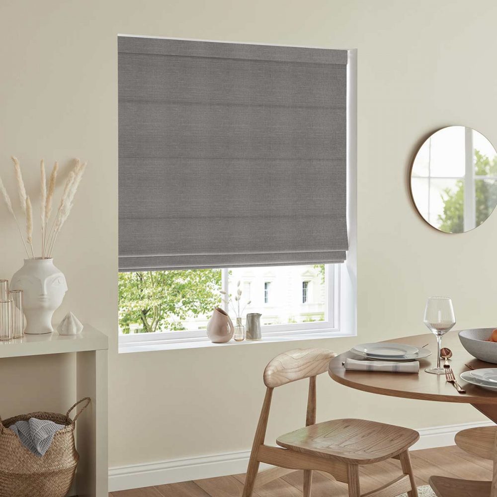 Vegas Fog Roman Blind