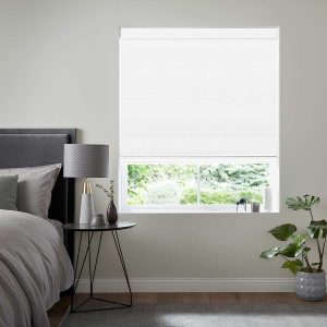 Vegas Frost Roman Blind