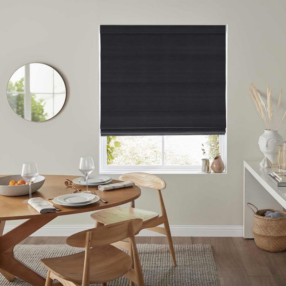 Vegas Onyx Roman Blind