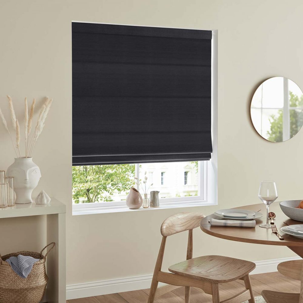 Vegas Onyx Roman Blind