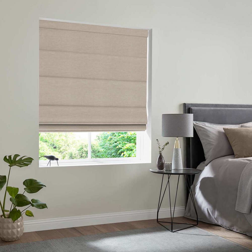 Boston Wheat Roman Blind