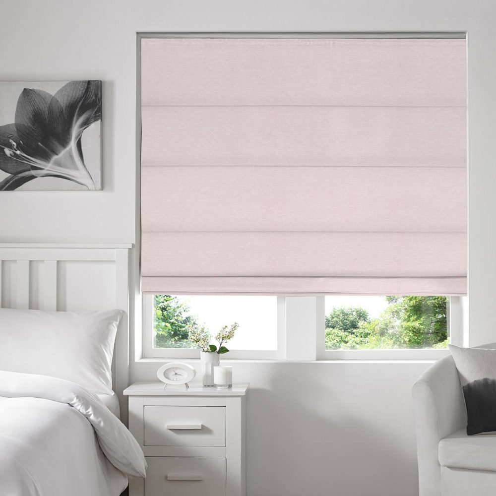 Boston Rose Roman Blind