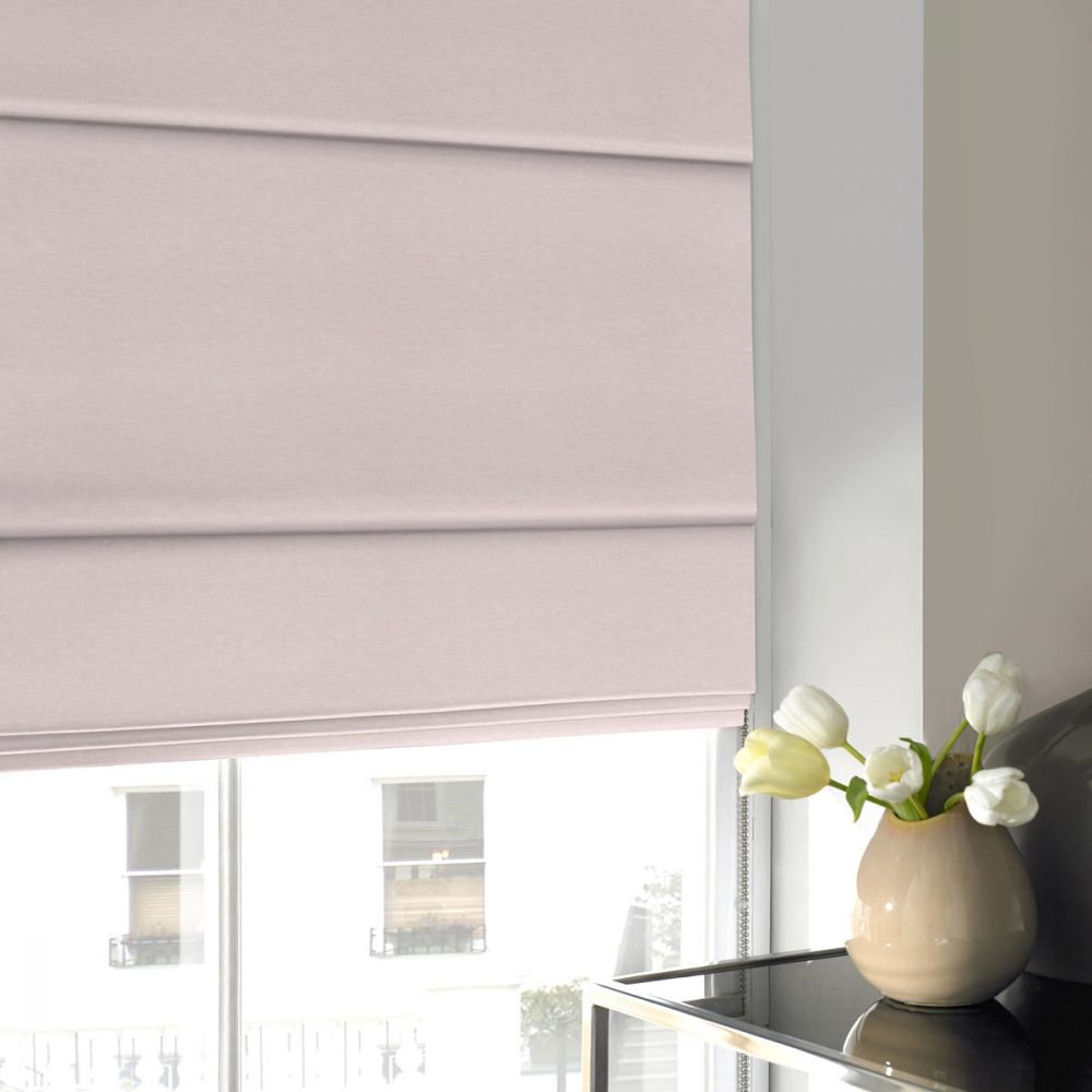 Boston Rose Roman Blind