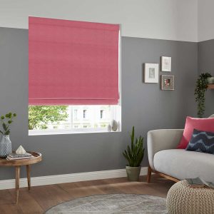 Boston Blush Roman Blind