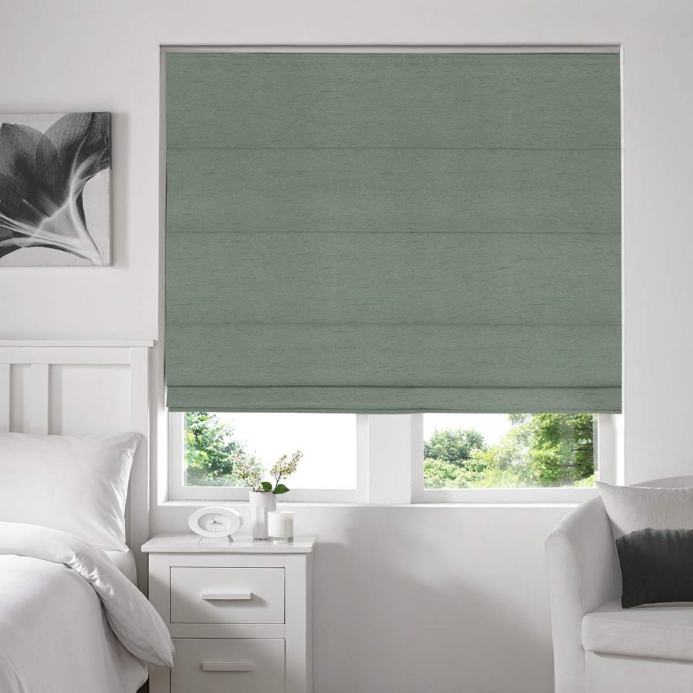 Karina Azure Roman Blind