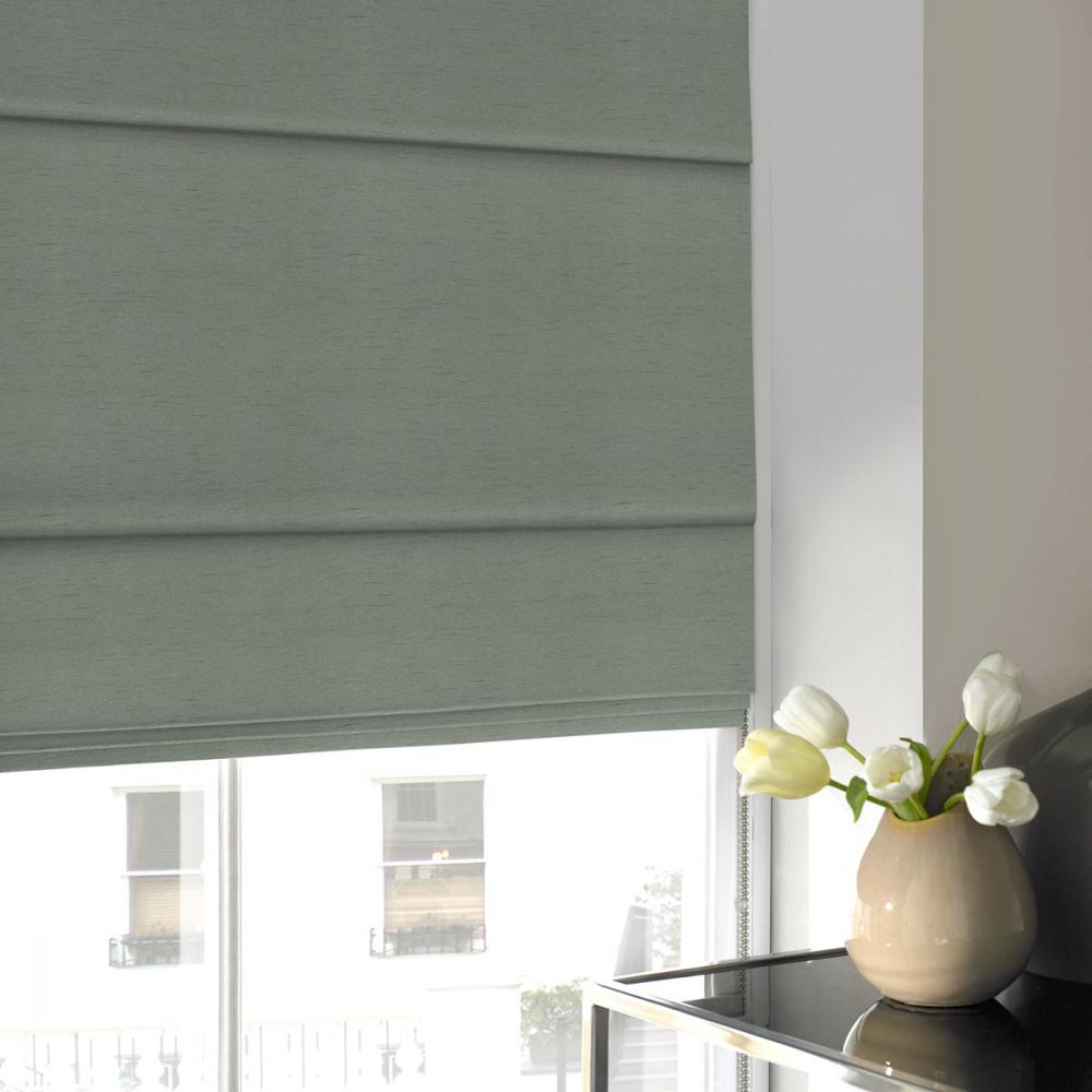 Karina Azure Roman Blind