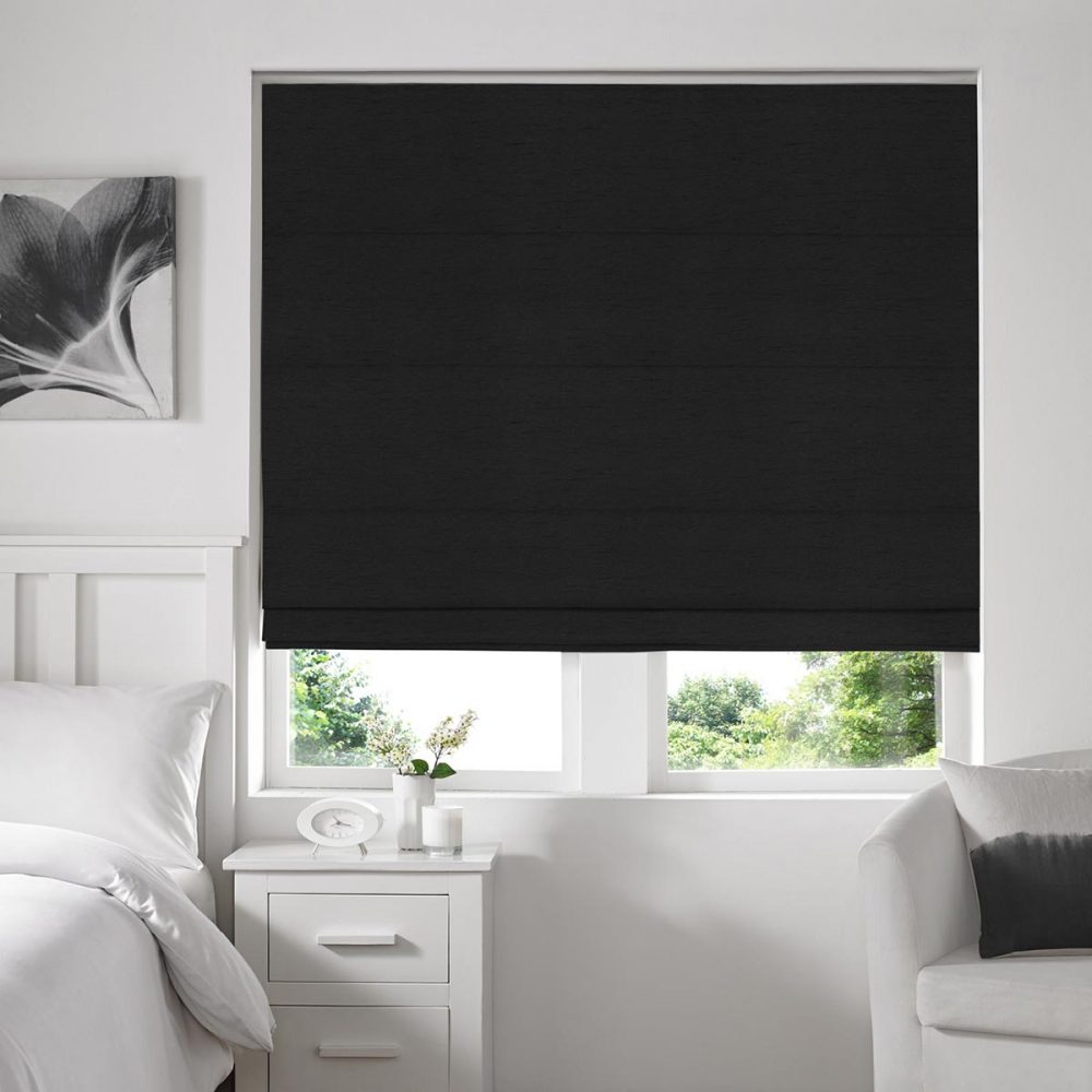 Albany Ebony Roman Blind