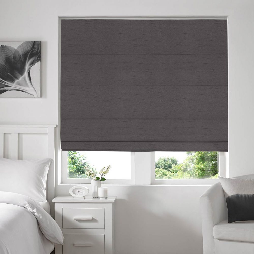 Albany Slate Roman Blind