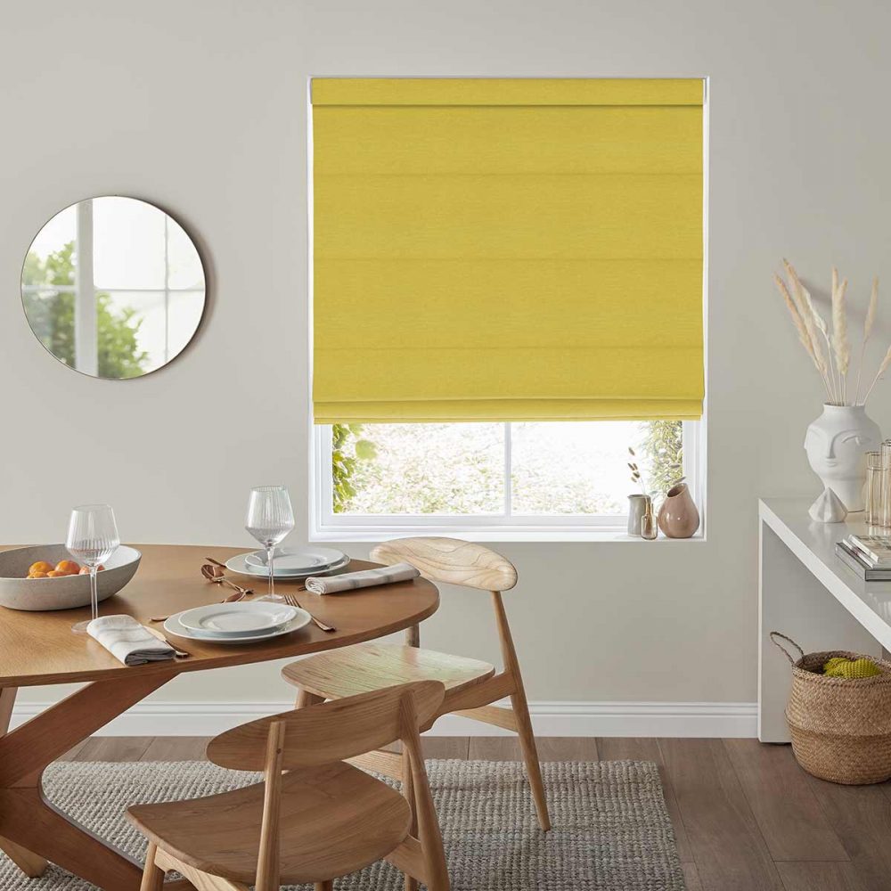 Boston Sunflower Roman Blind