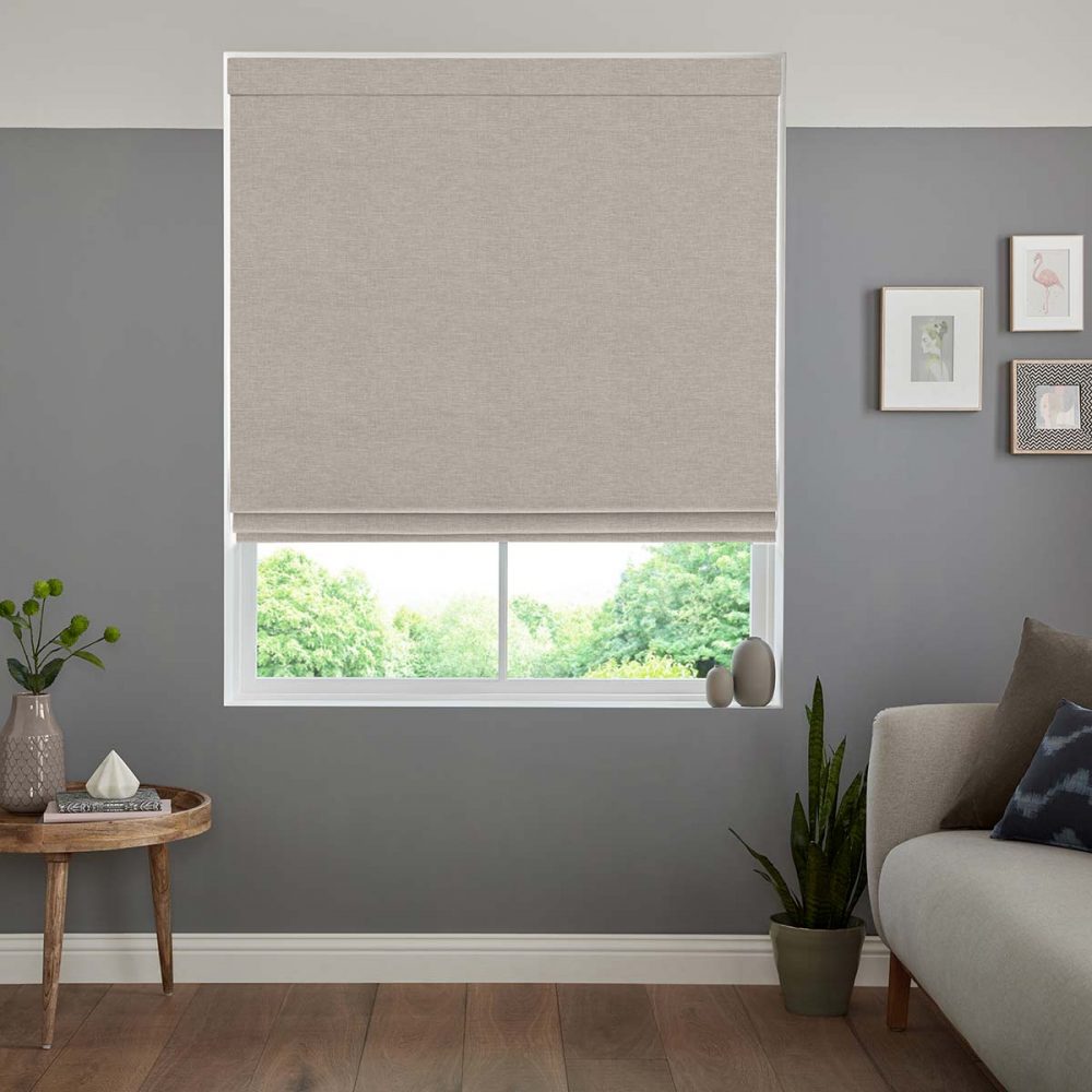 Boston Sand Roman Blind