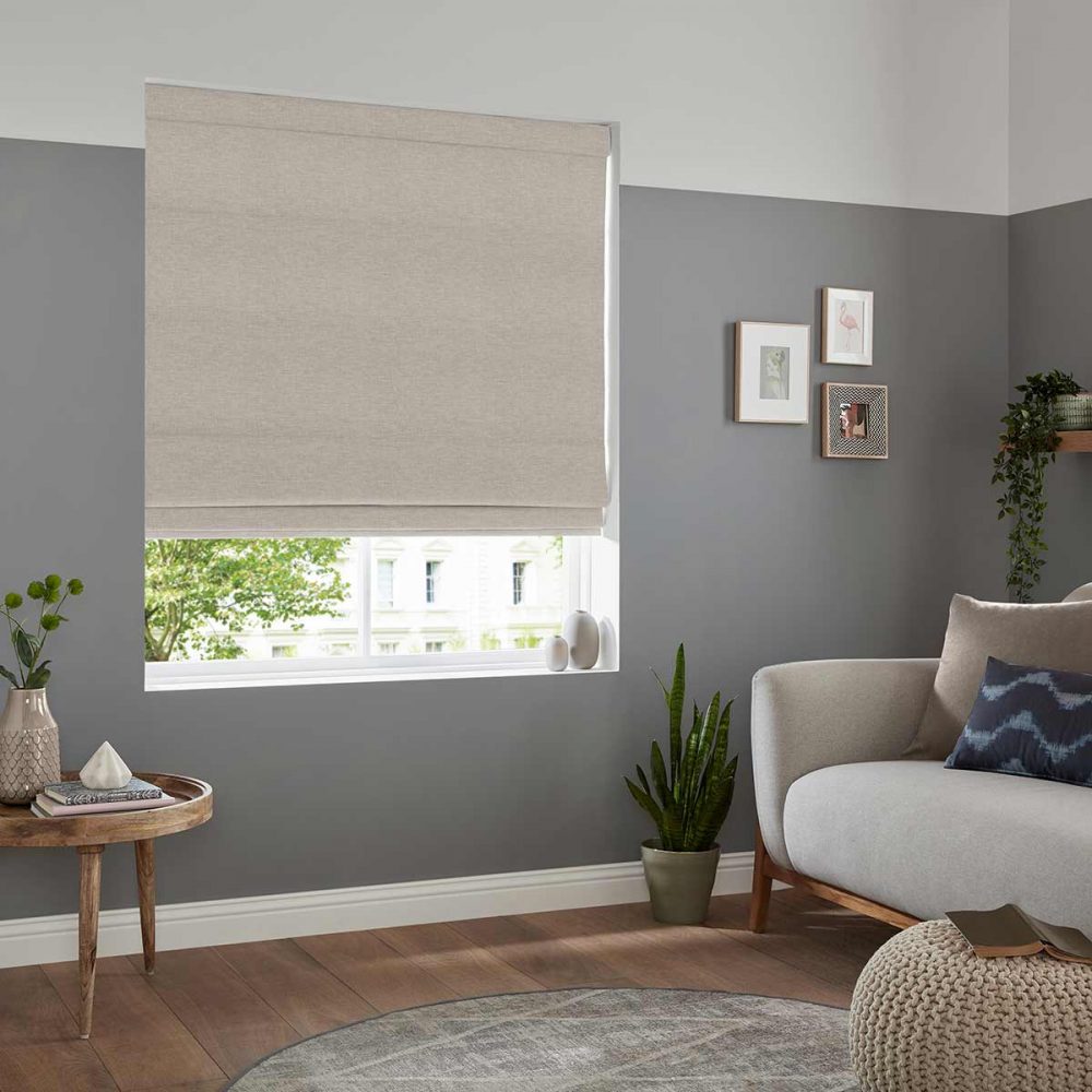 Boston Sand Roman Blind