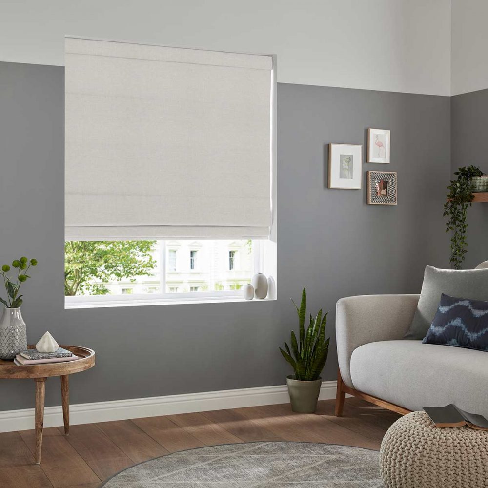 Boston Oyster Roman Blind