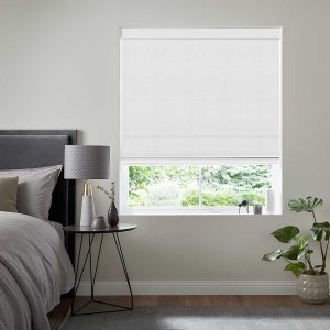 Boston Ivory Roman Blind