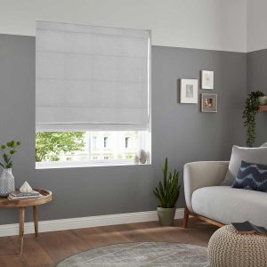 Boston Silver Roman Blind