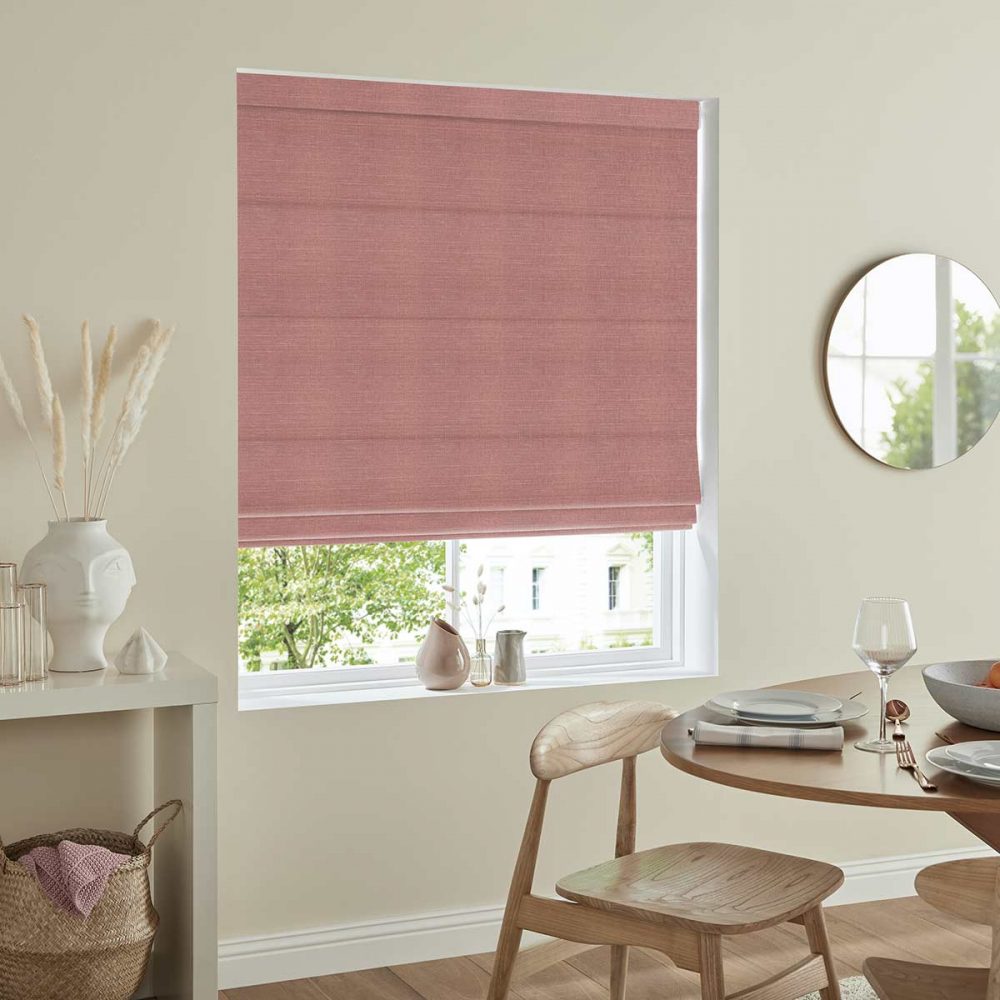 Vegas Blush Roman Blind