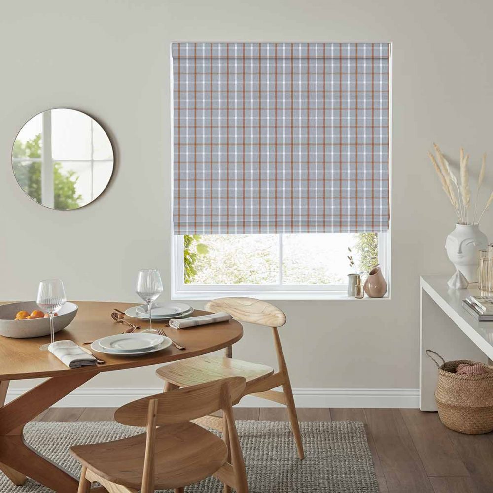 Hamish Paprika Roman Blind