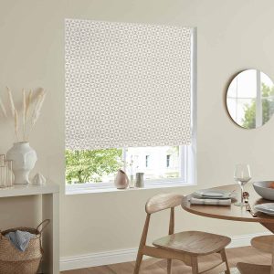 Apollo Graphite Roman Blind