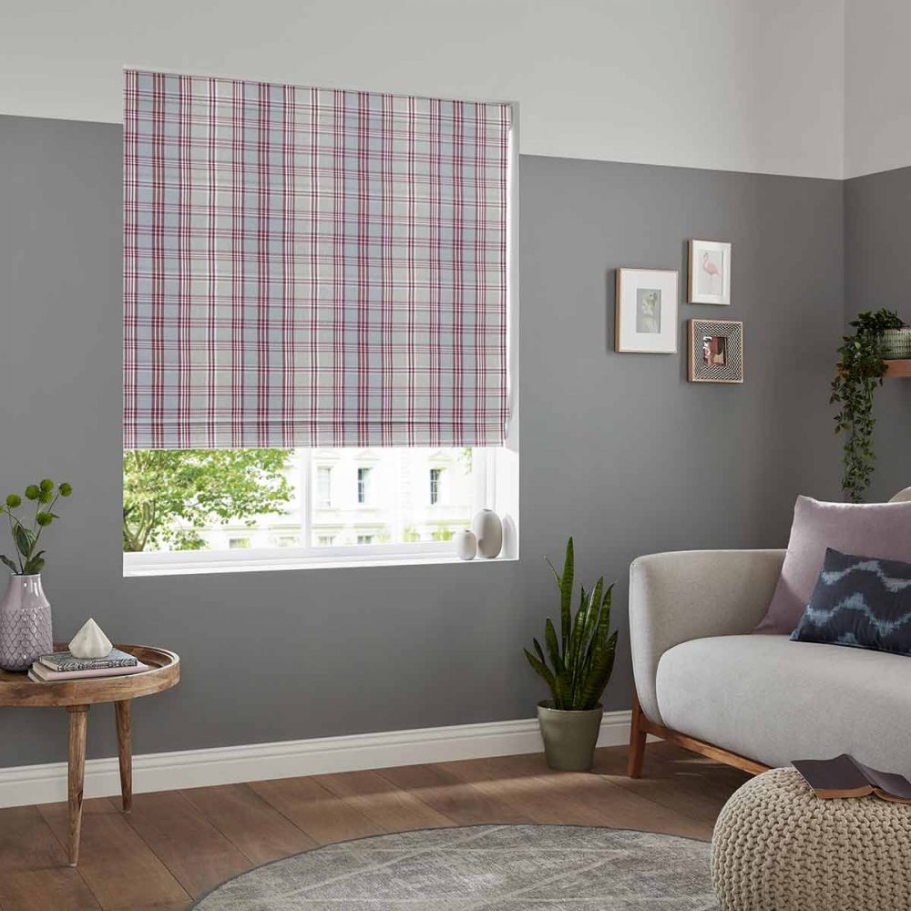 Dougal Vintage Roman Blind