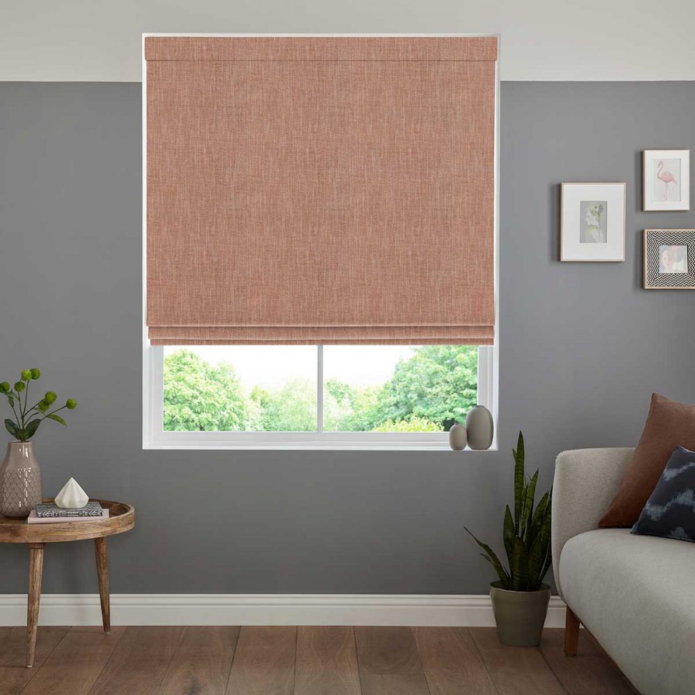 Seattle Rust Roman Blind