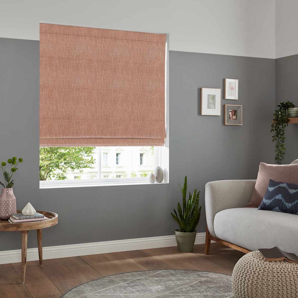 Seattle Rust Roman Blind