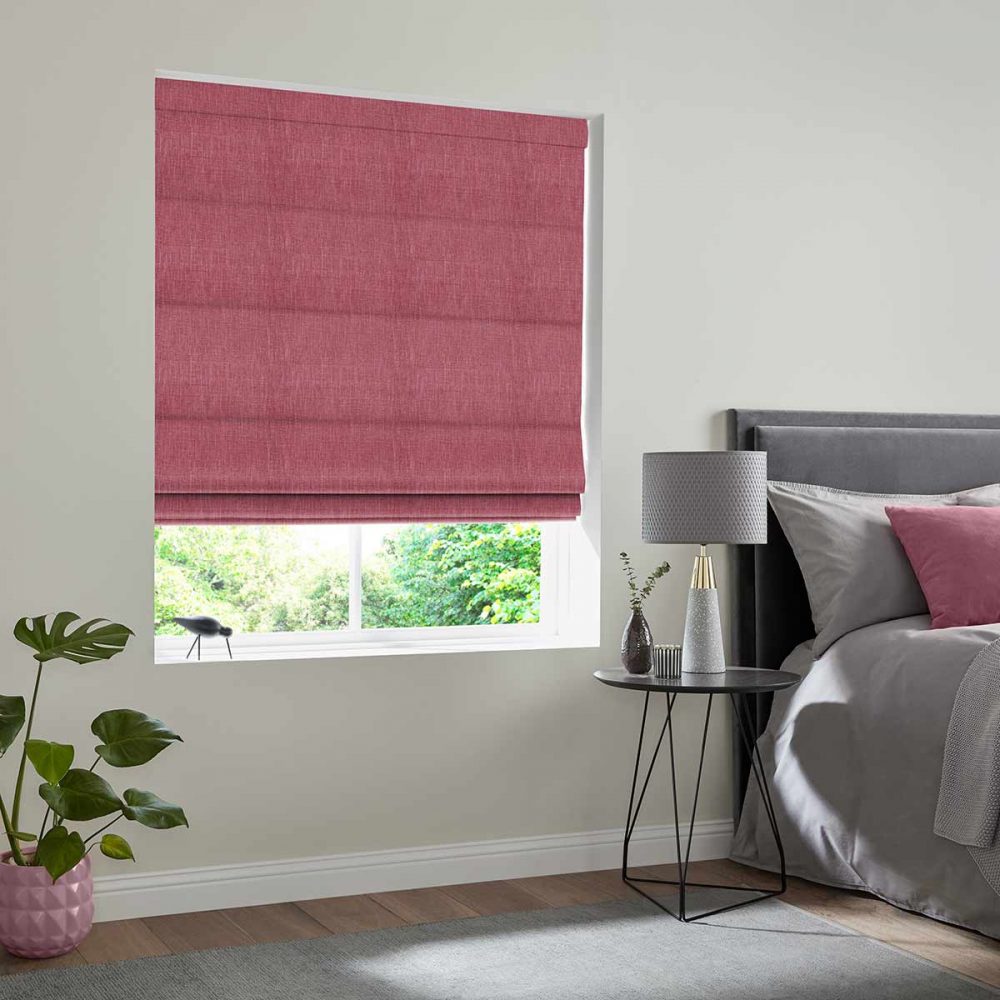 Seattle Strawberry Roman Blind