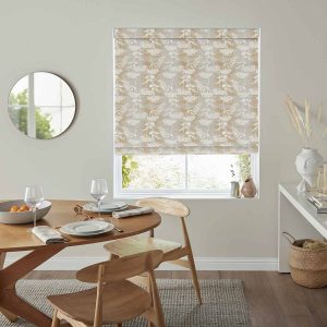 Willoughby Ochre Roman Blind