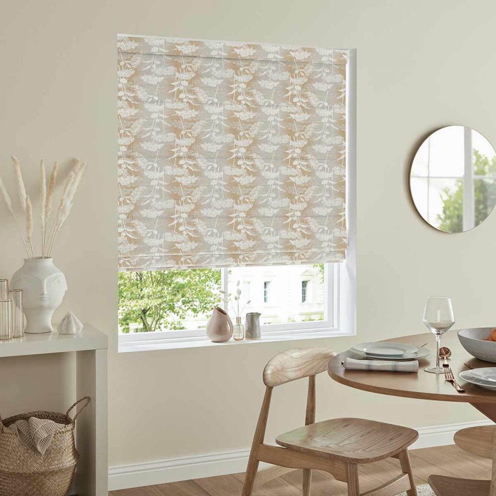 Willoughby Ochre Roman Blind