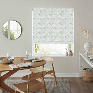 Warwick Silver Roman Blind