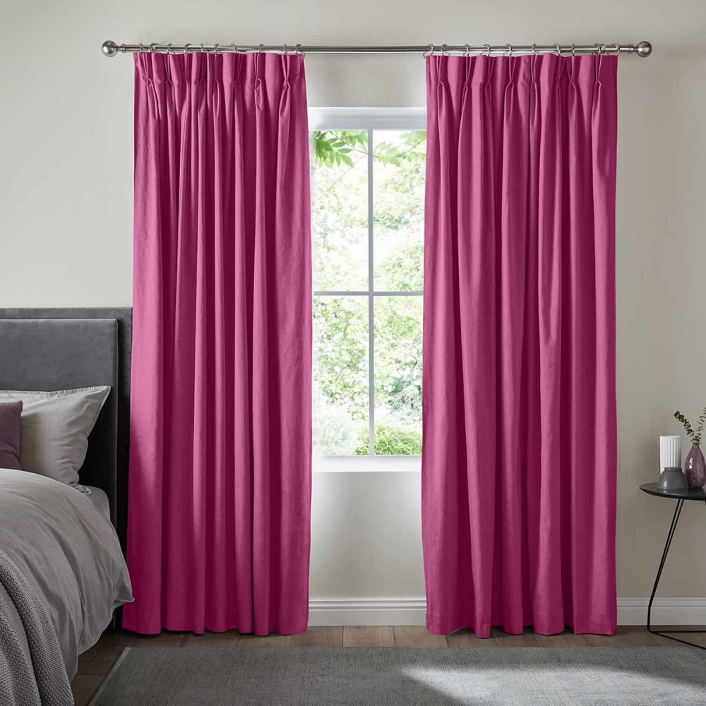 Orianna Fuchsia Curtain