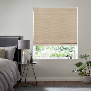 Celeste  Shell Roman Blind