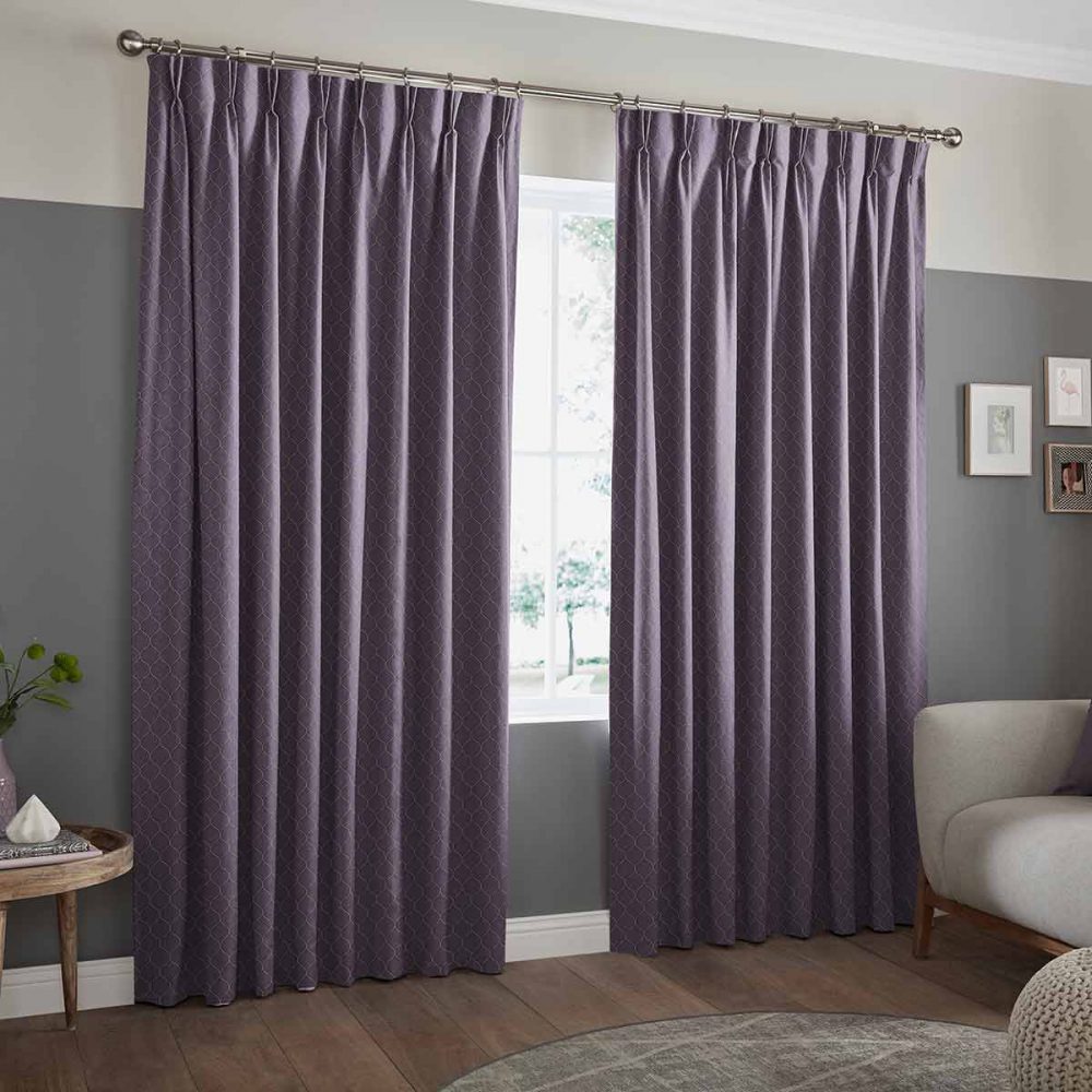 Celeste Amethyst Curtain