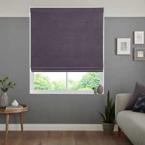 Celeste  Amethyst Roman Blind