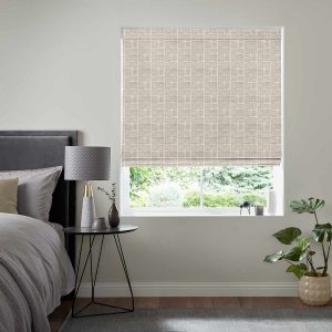 Harvey  Pewter Roman Blind