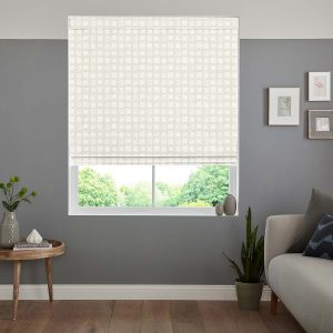 Harvey  Ivory Roman Blind