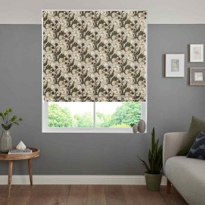 Maude  Plum Roman Blind