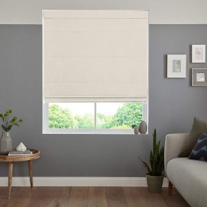 Parker  Ivory Roman Blind