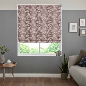 Vivienne  Rose Gold Roman Blind