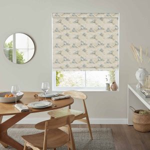 Mila  Linen Roman Blind