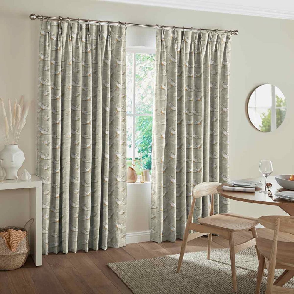 Mila Rust Curtain