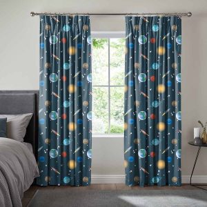 Into Space Multi Curtain