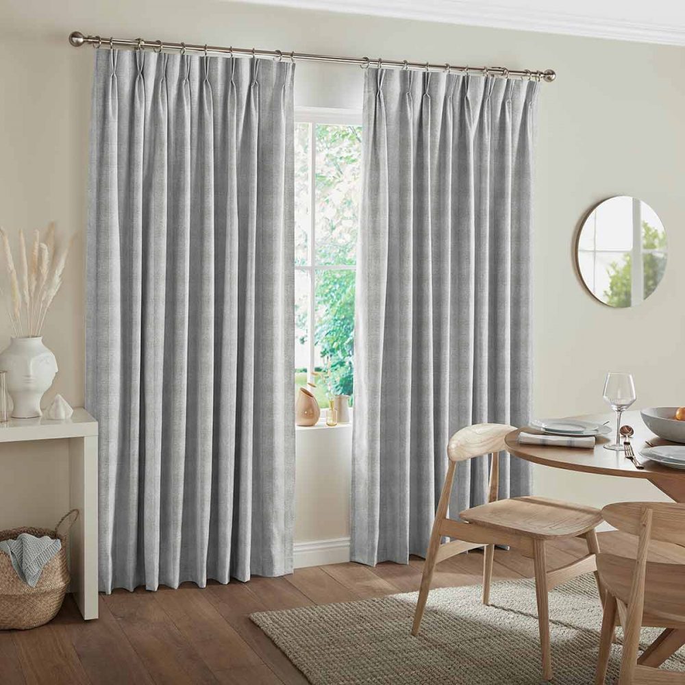 Beckett Pewter Curtain