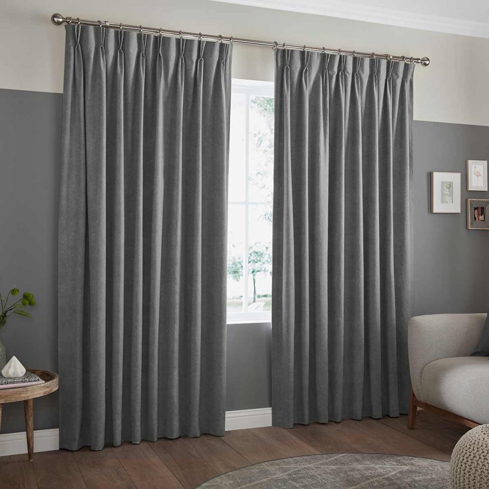 Cassandra Slate Curtain