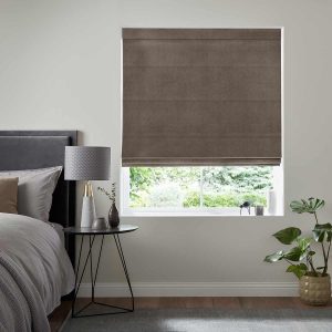 Cassandra  Espresso Roman Blind