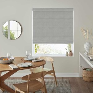 Cassandra  Silver Roman Blind