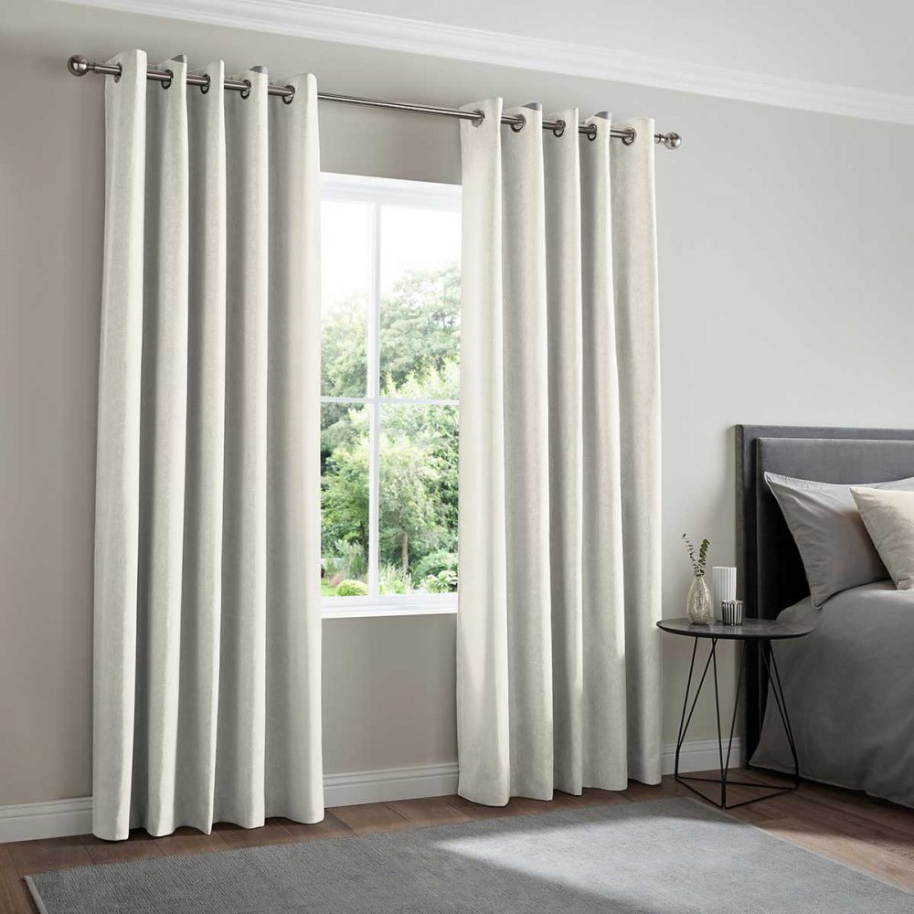 Cassandra Ivory Curtain