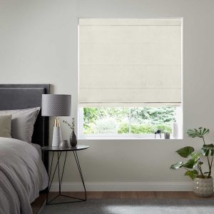 Cassandra  Ivory Roman Blind